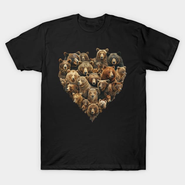 Grizzly Bear Behaviors T-Shirt by BoazBerendse insect